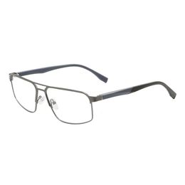 Men Double Bridge Metal Eyeware Glasses Frame For Prescription Lens 240313