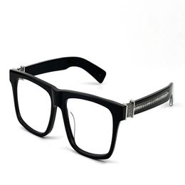 New vintage eyeglass square frame design CHR glasses prescription steampunk style men transparent lens clear protection eyewear241P