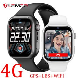 Watches LEMFO 4G GPS kids Smartwatch for boy girls with SOS WiFi Sim Card LBS Location Camera Video Call K20 smart watch 1000mAh battery