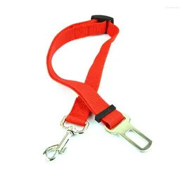 Dog Collars Adjustable Pet Car Vehicle Safety And Seat Bar Traction Belt Harness Access Cat Clip
