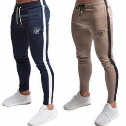 men's high-quality Sik Silk brand polyester trousers fitn casual trousers daily training fitn casual sports jogging pants y8l5#