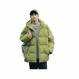 unisex 2024 Winter Jacket Men Women Warm Parkas Thicken Warm Coat Men Stand Collar Solid Color Casual Parka Fi Streetwear r3Gd#