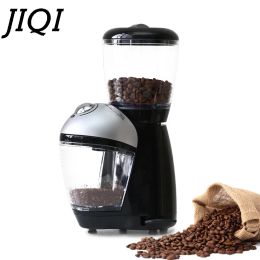 Tools JIQI Professional Italian electric coffee grinder ELECTRICAL COFFEE MILL machine 220V EU