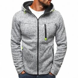 2023 Brand New Men Zipper Hoodies Sweatshirts Leisure Cardigan Mens Hooded Coats Jacquard Casual Man Hoody Sweatshirt Jackets D5gM#