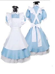 Lolita Princess Maid Dresses Fancy Apron Dress Maid Outfits Uniform Anime Cute Costume Stage Performance Costume Kitchen Clothes7619515