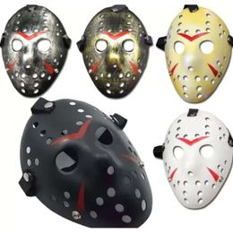 The Friday Masquerade 13Th Jason Voorhees Horror Movie Hockey Mask Scary Halloween Costume Cosplay Plastic Party Masks s