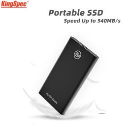 Drives KingSpec External SSD hard drive 120GB SSD 240GB 500GB 256g Portable SSD External hard drive 1TB 2TB hdd for laptop enterno ssd