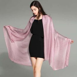 Ladies Shawls Long Sun Protection Beach Towel Shawl Cotton and Linen Solid Color Scarf Gift