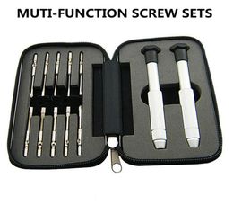 12pcs sets mutifunction eyeglass screwdriver kit eyewear screwdriver set for electric products glasses frame maintain screws sets9179093