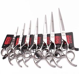 1Pcs 5quot 55quot 6quot 65quot 7quot 75quot 8quot Barber Shop Pets Shears Cutting Shears Thinning Scissors Human 5750569