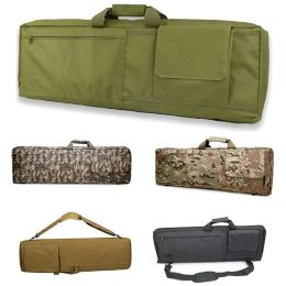 Bags 100CM Tactical Rifle Bag Assault Combat Shooting Rifle Gun Case Cover Hunting Fishing Pack Tactical Airsoft Gun Long Bag