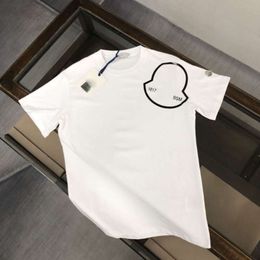 summer designer T shirts women t shirt fashion digital print graphic tee mens womens casual short sleeve pullover luxury shirt two Colour