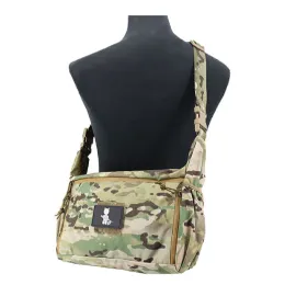 Covers Outdoor New Single Shoulder Messenger Bag Tactical Single Shoulder Briefcase Large Capacity Camouflage Bag Imported 500D Cordura