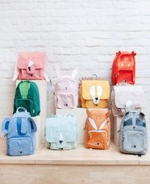 2020 2020 New Trixie Kid Animal Zoo School Bag Lovely Cute Toddler Children Boys Girls Design Trends Backpack Baby All Accessories9681582