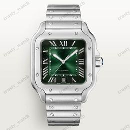 Designer Watch 39.8mm Sant0s Mens watch Ladys Watch High quality Watches Wmen Watch Stainless Steel Mens Watches Cuples Watch With Bx P