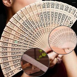 Party Favor Personalized Engraved Wood Folding Hand Fan Wooden Fold Fans Baby Shower Gift Wedding Decor Favors