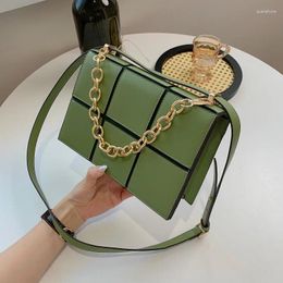 Bag European And American Luxury Handbags Women Bags Designer Retro Shoulder Chain Stitching Small Square Fashion Wallet