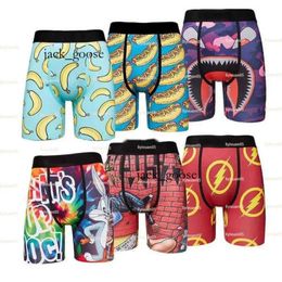 Psds Underpants Designer 3xl Mens Underwear Ps Ice Silk Underpants Breathable Printed Boxers with Package Plus Size New Printed Men 4659 659