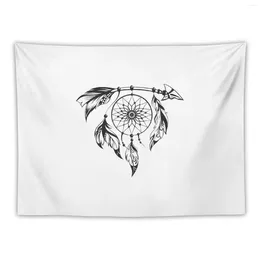 Tapestries Dream Catcher With Arrow Tapestry Aesthetic Decoration Bedroom Decor
