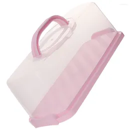 Storage Bottles Cake Containers Airtight Stand Lid Bread Loaf Stands Saver Plastic Outdoor