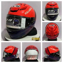 AA Designer Helmet Helmets Moto Shoie Z7 Motorcycle Helmet Attracting Wealth Cat Helmet Personalised Detachable Racing Car High Beauty Unisex Trend J2VA