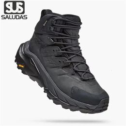 Saludas Original Kaha 2 Mid GTX Hiking Boots High Help 방수 트레킹 신발 안티 스키드 및 저항성 크로스 컨트리 부츠 240313