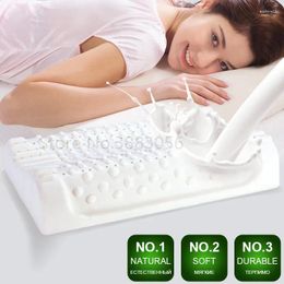 Pillow Hoiime Thailand Natural Latex Neck Bond Repair Massage Cervical Vertebrae Health Care Enjoy Series