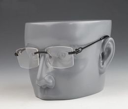 new fashion men optical frame glasses rimless gold metal buffalo horn eyewear clear lenses sunglasses occhiali lentes lunette de s4624776