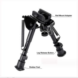 6-9-inch butterfly leaf tripod with carbon Fibre legs and adapter foldable telescopic butterfly bipod