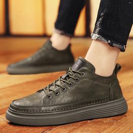 Casual Shoes Man Foot Wear Flat With Canvas Plush Inside White Lace-up Winter Ankle Strap Rubber Outsole Sneaker Hand Made 2024