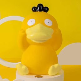 Boxes Up To Duck Piggy Bank Cartoon Duck Piggy Bank Dropresistant Vinyl Children's Gift Can Store and Withdraw Piggy Bank Ornaments