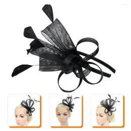 Bandanas Fascinator Headband Feathering Hat Tea Party Decorative Hair Accessories