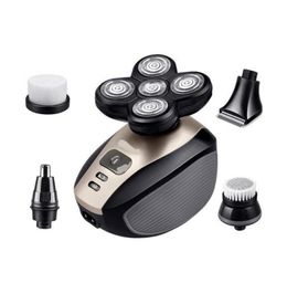 5 in 1 Waterproof Rechargeable Electric Nose Cutter Shaver 5 Blade Heads Beard Trimmer Razor Professional Nose Trimmer fre4218343