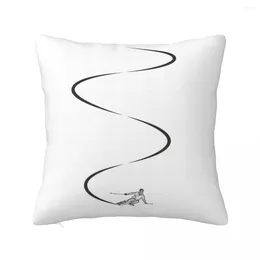 Pillow Ski Lines Throw Sofa Decorative Covers Pillows Aesthetic Decor Child