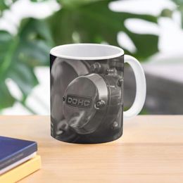 Mugs DOHC Coffee Mug Porcelain Personalized Thermo Cups For Beautiful Teas