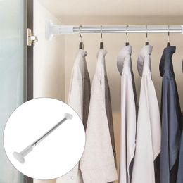 Shower Curtains Hanger Rod Clothing Extendable Curtain 3 Meters Closet Bar For Tension Arc