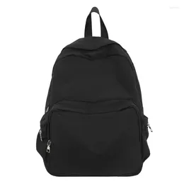 School Bags Versatile Schoolbags Ladies Simplicity Waterproof Nylon Large-capacity Backpacks Female Leisure Fashion Travel Knapsacks