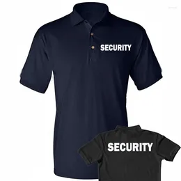 Men's Polos Short Sleeve Polo Shirt Big And Tall Security Uniform Shirts Causal Men Cotton Mesh Tops Plus Size Jersey