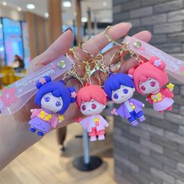 2024 Hot Sale Wholesale New Cute Spring Couple Backpack Pendant Key Ring Pendant Schoolbag Decoration Gifts for Kids Friends