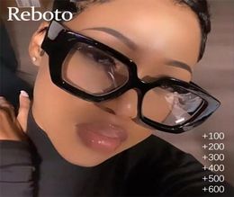 Sunglasses Brand Prescription Reading Glasses Frame Oversized Square Computer Transparent Women Eyeglasses Female Big Optical Eyew9143832