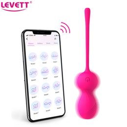 APP Control Egg Vibrator Vaginal Ball Kegel Vibrator G Spot Stimulator Wireless Vibrating Wearable Panties Egg Sex Toy For Women 240312