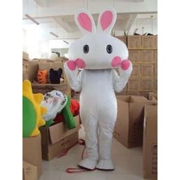 Mascot Costumes Mascot Costumes Halloween Christmas Rabbit Mascotte Cartoon Plush Fancy Dress Mascot Costume TLP