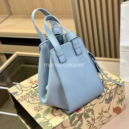 Handbag Bags Women's Crossbody Top Bag Loe Candy Colors Leather Hammock High Luxury 2024 Mini Small Designer Layer Cowhide Portable 9BVK