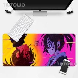 Pads Vintage Cool Katana Zero Gaming Computer Mouse Pad Cartoon Gamer Natural Rubber Antislip Lovely Art Home Carpet Mouse Mat