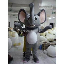 Mascot Costumes Mascot Costumes Halloween Christmas Elephant Mascotte Cartoon Plush Fancy Dress Mascot Costume UUV