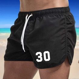 Men's Swimwear Swimwear Summer Swimming Trunks Pockets Sports Shorts Men Quick Dry Surfing Mens Beach Shorts Beachwear 2024 Breathable Male 24327