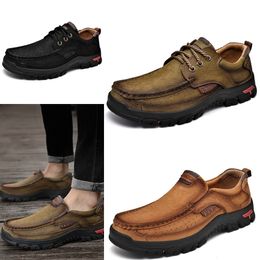 NEW Positive Mens shoes loafers casual leather shoes hiking shoes a variety of options designer sneakers trainers GAI