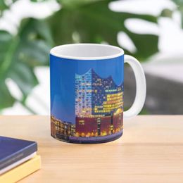 Mugs Hamburg Hafen Elbphilharmonie Coffee Mug Original Breakfast Cups Customs