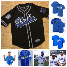 DUKE BLUE DEVILS 33 Roman DiGiacomo 38 Menelik Israel 51 Alex Gow 47 Charlie Beilenson baseball jersey 37 Jason White 2 Andrew Healy 27 Ryan Higgins Custom stitched