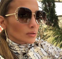 Steampunk Square Sunglasses for Women Rhinestone Crystal Crown Big Frame Sun Glasses Female Fashion Vintage Shades Eyewear Lady8476792